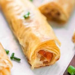 Cheese and Prosciutto Phyllo Rolls | Mommyhood's Diary