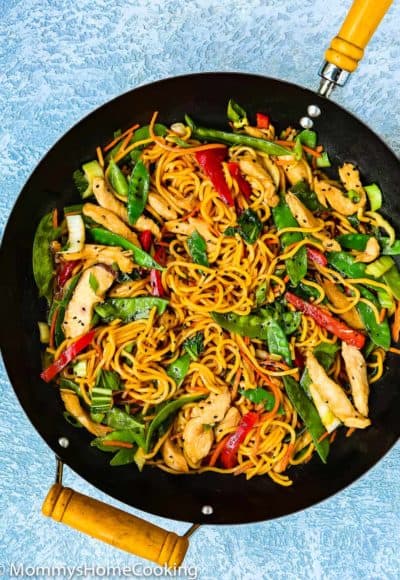 Easy Chicken Lo Mein | Mommy's Home Cooking