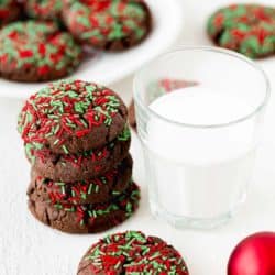 Easy Eggless Cake Mix Christmas Cookies 2 250x250