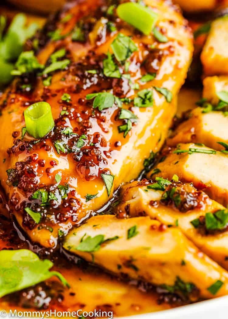 easy Mustard Glazed Chicken Breast