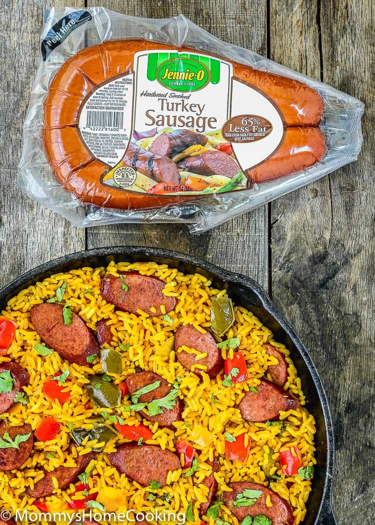 This Easy Sausage and Peppers Rice Skillet is really satisfying and delicious. it’s easy and quick to put together since it’s done in 30 minutes. Perfect for any day of the week! https://mommyshomecooking.com