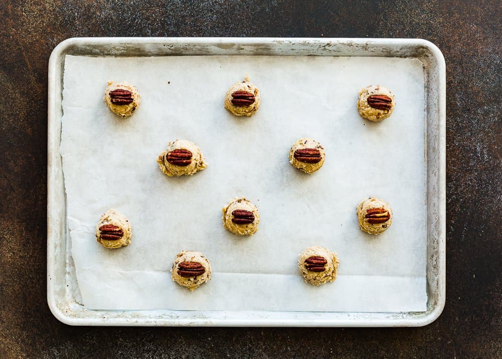 Eggless Butter Pecan Cookies Step By Step 9