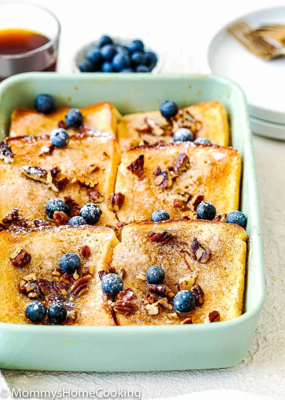 Eggless French Toast Casserole