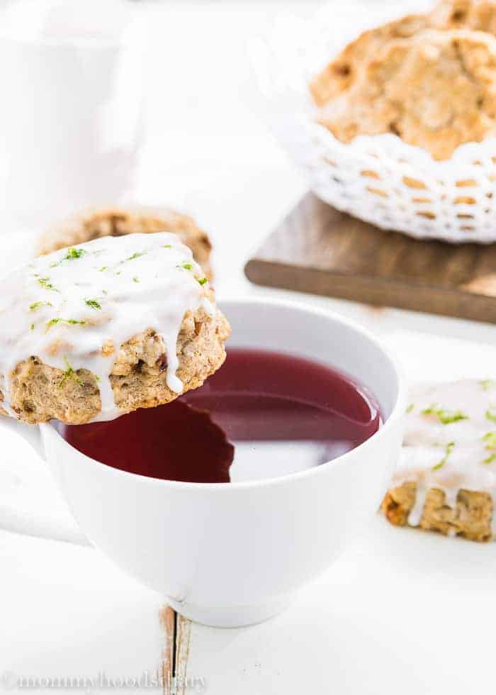 Eggless Gingerbread Scones-6