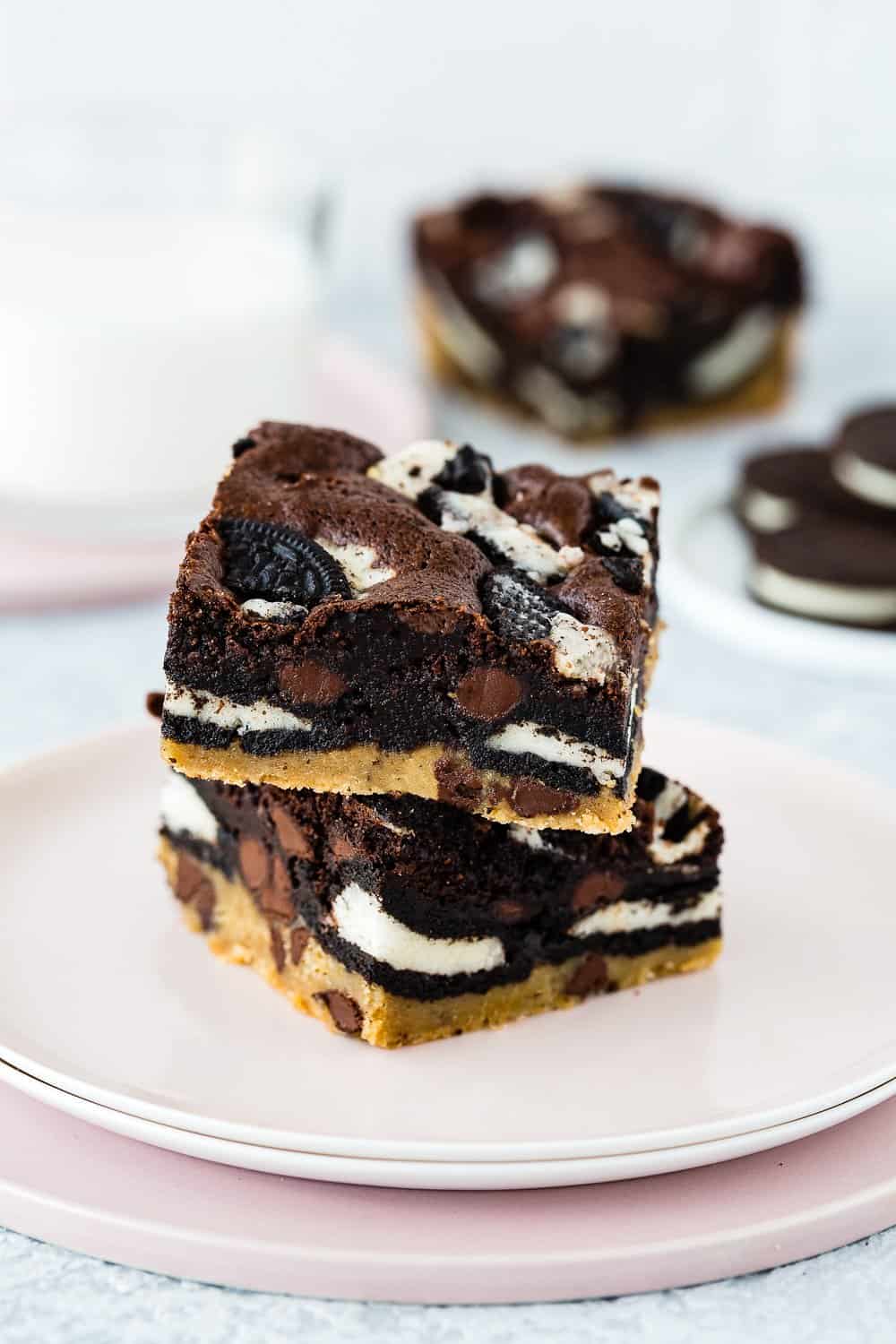 Eggless Slutty Brownies 1