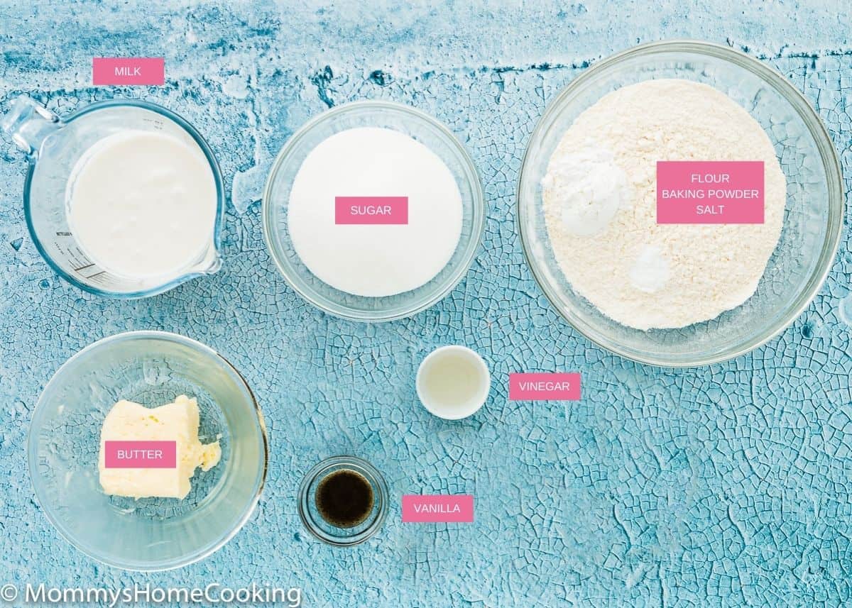 eggless vanilla cupcakes ingredients 