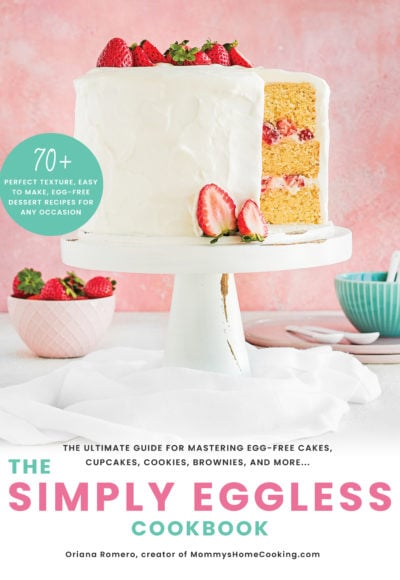 The Simply Eggless Cookbook cover