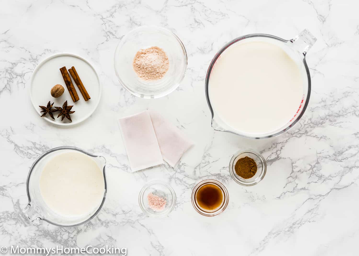 Egg free homemade eggnog ingredients