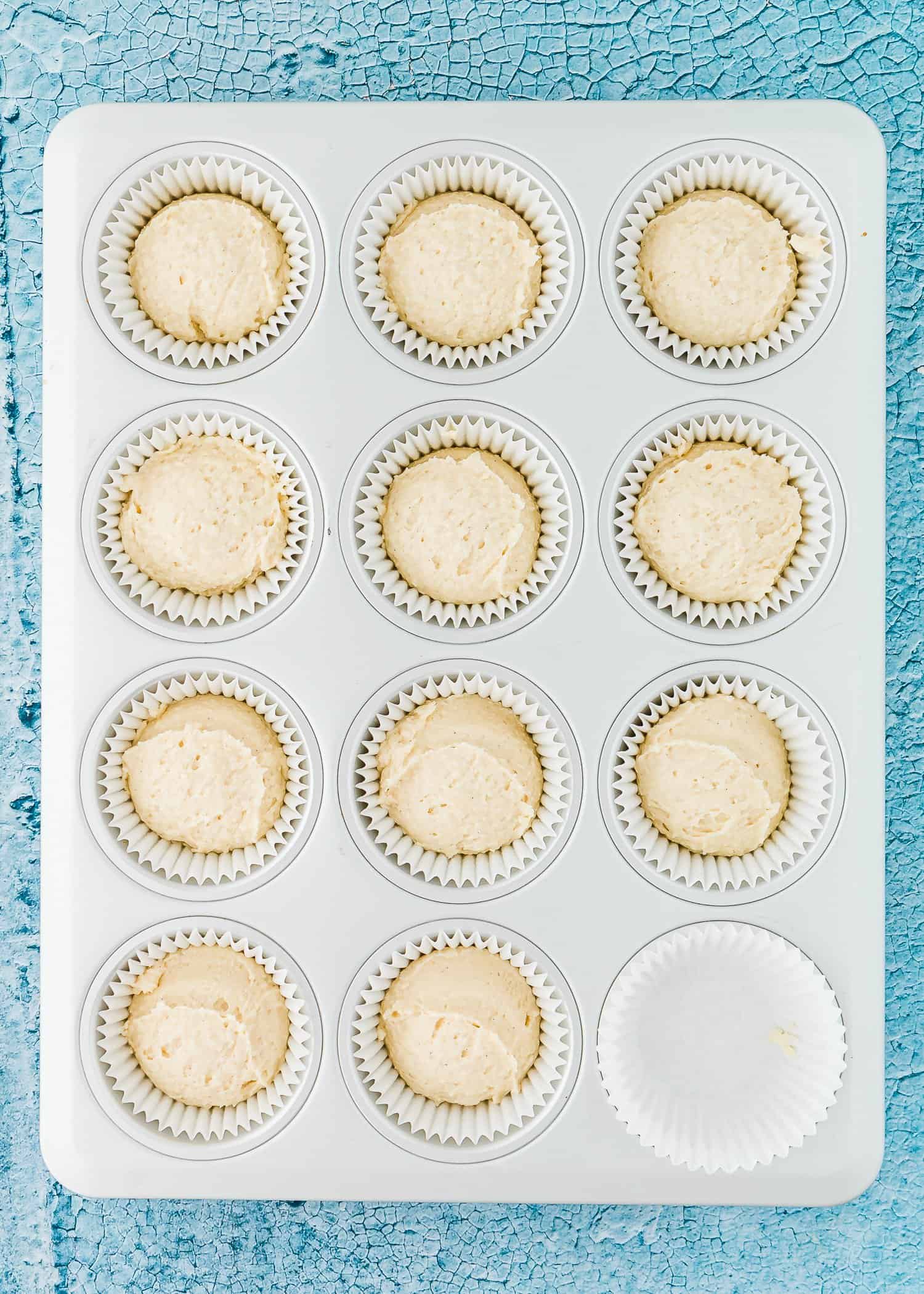How to Make Eggless Coconut Cupcakes Step by step 8