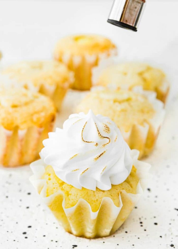 How to make Eggless Lemon Meringue Cupcakes step 8