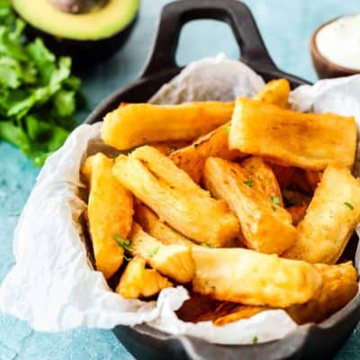 How To Make Yucca Fries 2 400x400