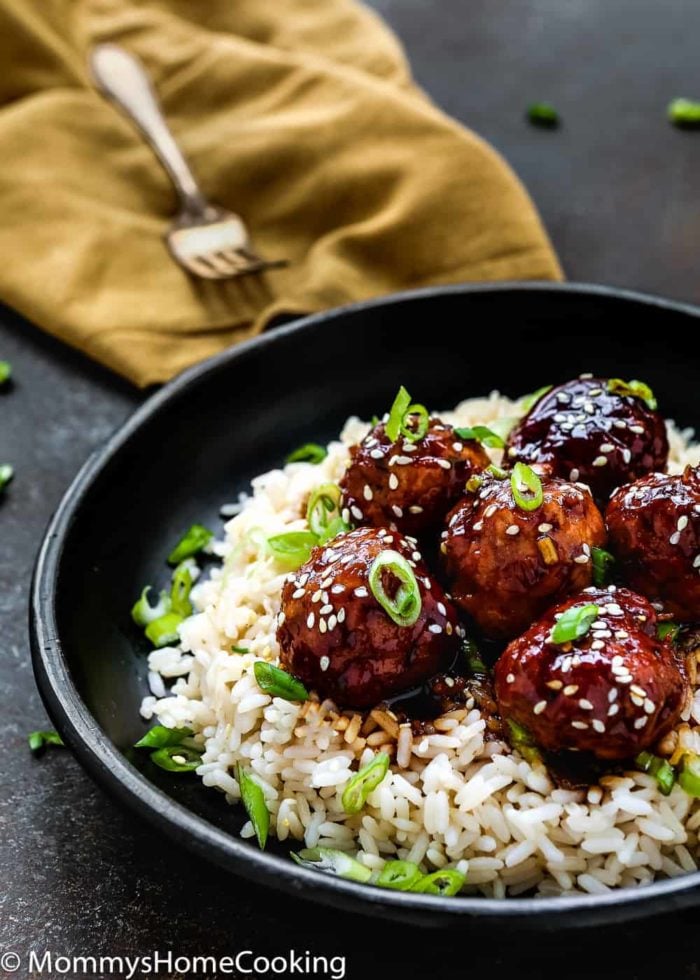 Instant Pot Teriyaki Turkey Meatballs | Mommy's Home Cooking