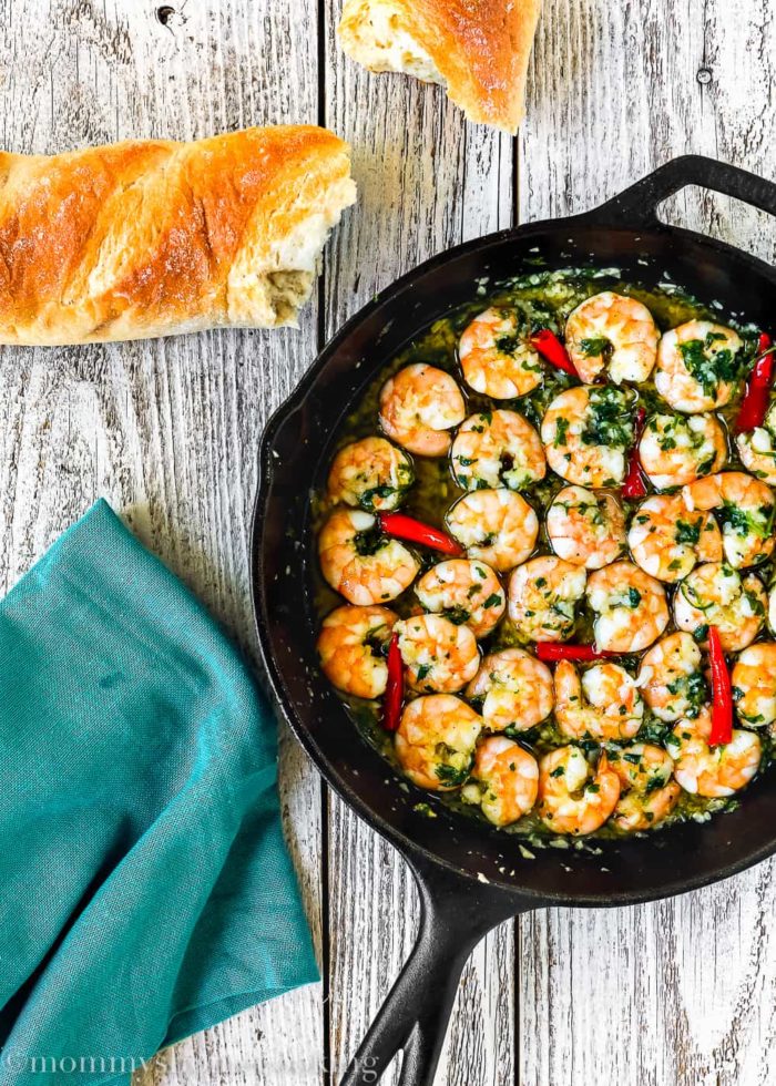 Spanish Style Garlic Shrimp-10