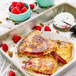 Sweet Raspberry Chocolate Chip Quesadilla | Mommyhood's Diary