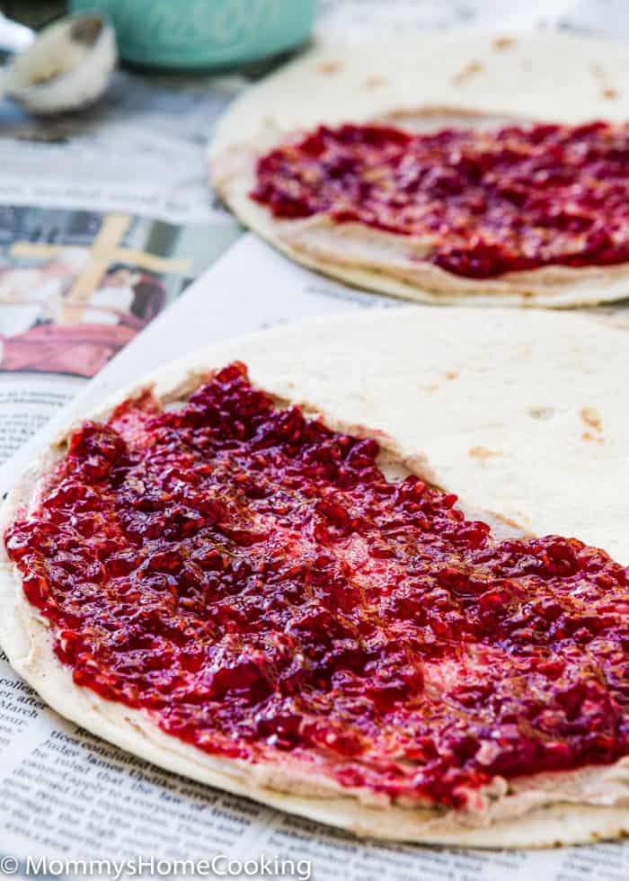 Sweet Raspberry Chocolate Chip Quesadilla 22 700x980