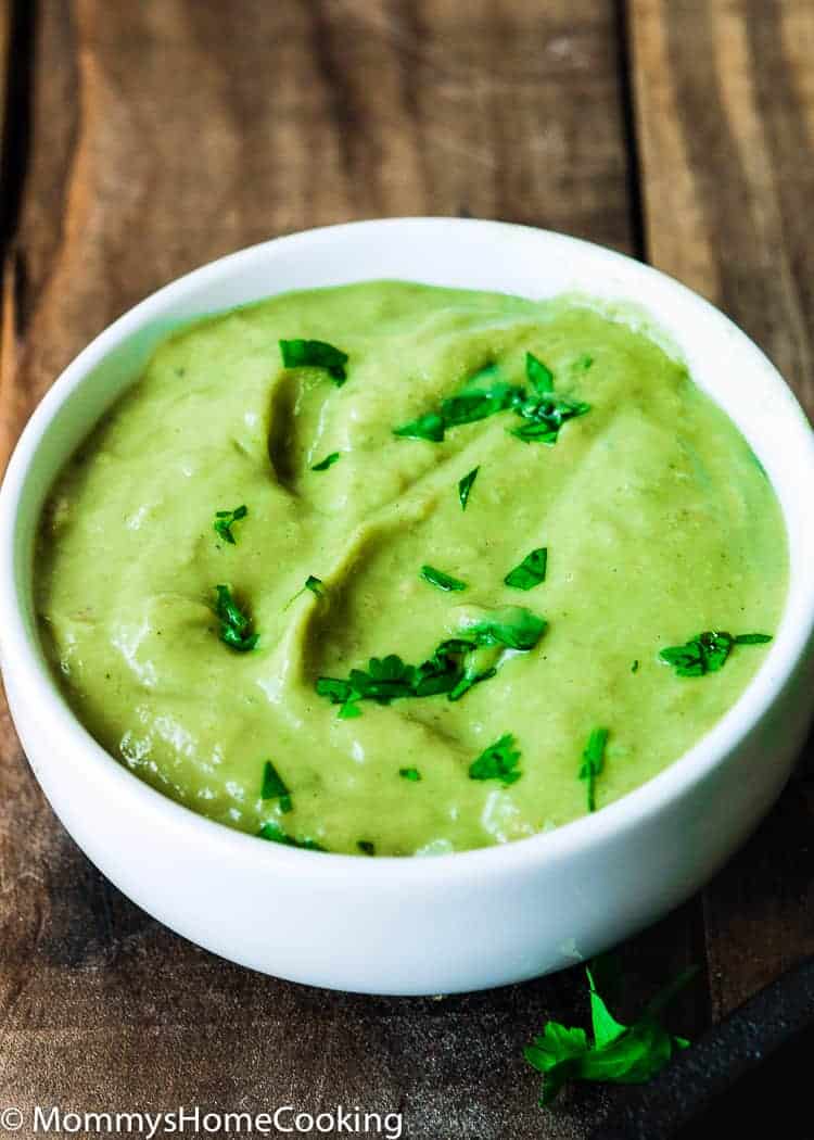 This Venezuelan Guasacaca is creamy, smooth, fresh and absolutely delicious! Perfect for dipping, dressing, and spreading. The possibilities are endless.  https://mommyshomecooking.com